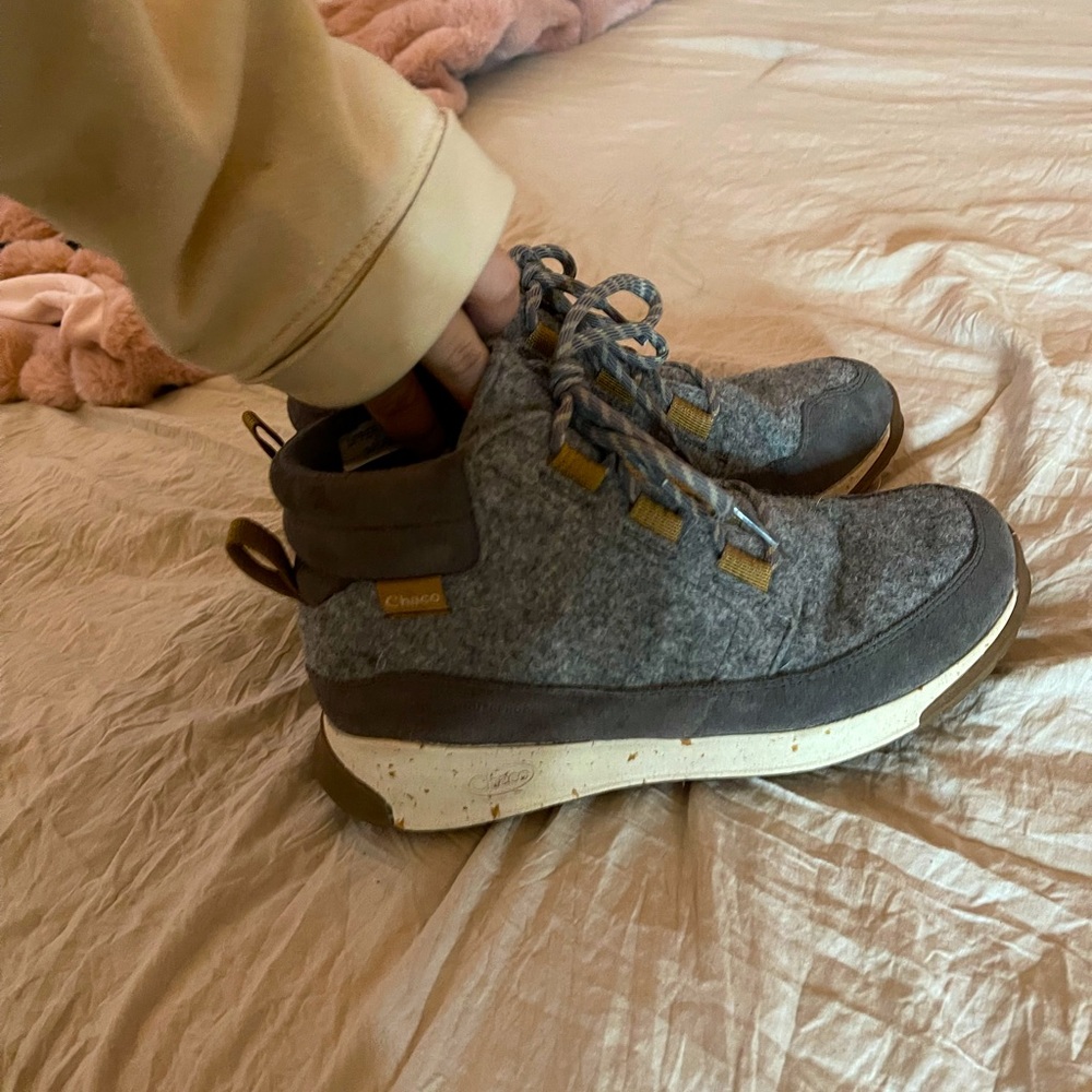 Water resistant Chaco boots